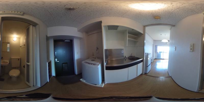 パノラマ画像キッチン