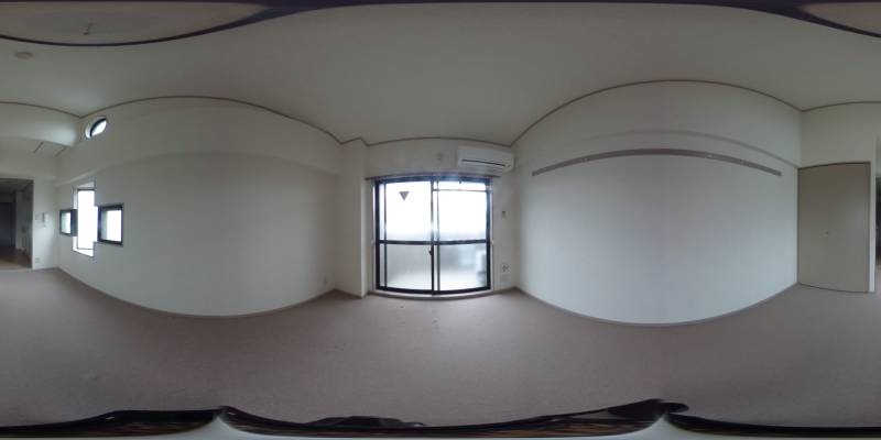 パノラマ画像洋室