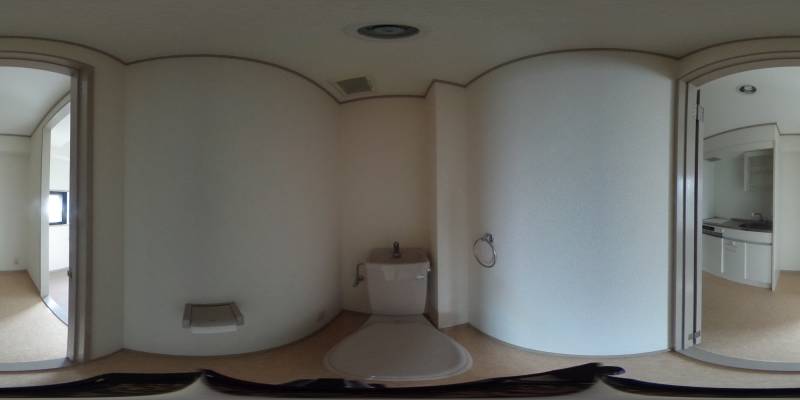 パノラマ画像トイレ