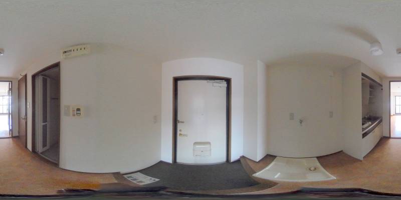 パノラマ画像玄関