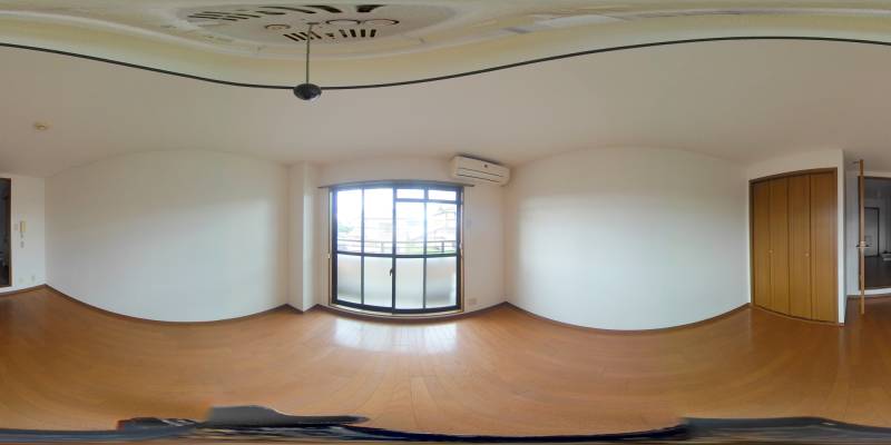 パノラマ画像洋室