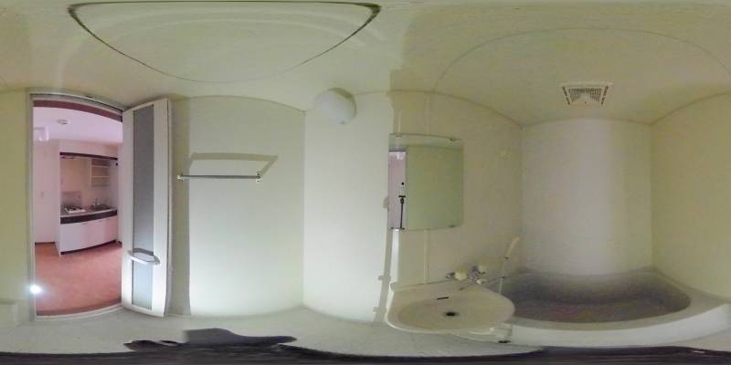 パノラマ画像バスルーム