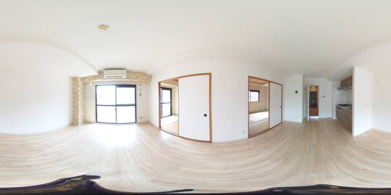 パノラマ画像洋室