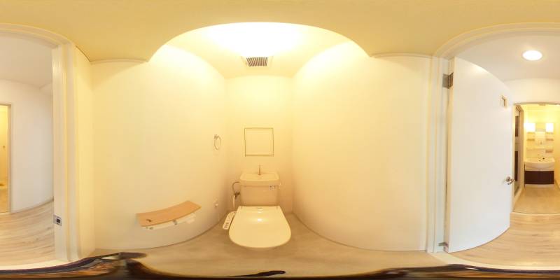 パノラマ画像トイレ