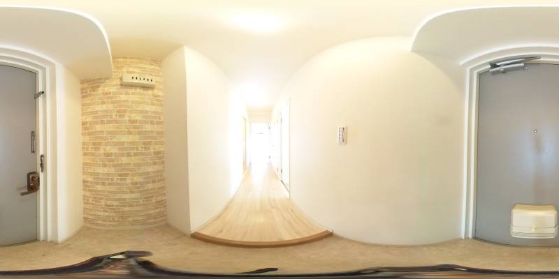 パノラマ画像玄関