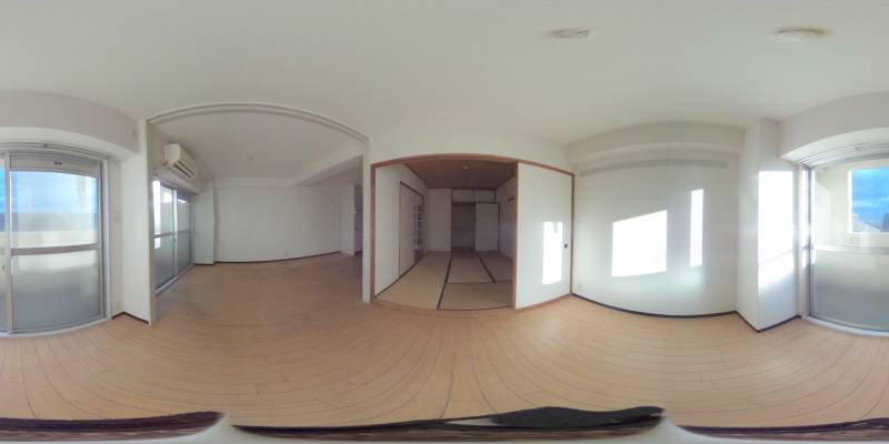 パノラマ画像リビング