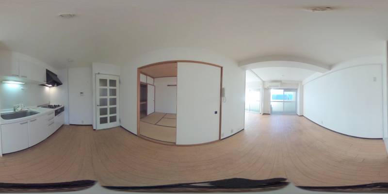 パノラマ画像キッチン