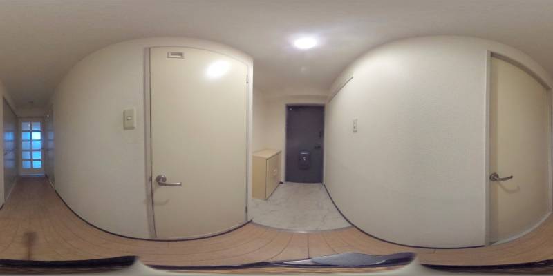 パノラマ画像玄関