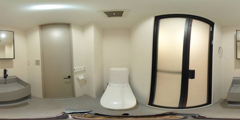 パノラマ画像トイレ