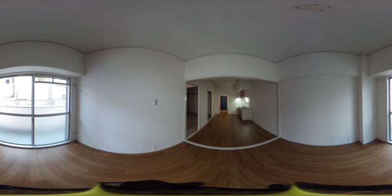 パノラマ画像洋室