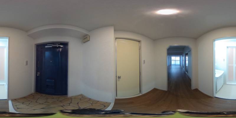 パノラマ画像玄関