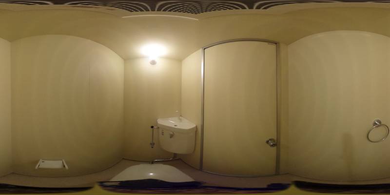 パノラマ画像トイレ