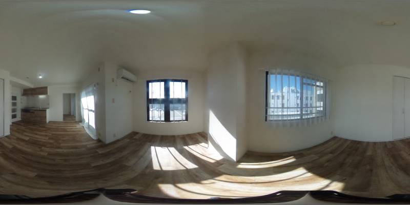 パノラマ画像リビング