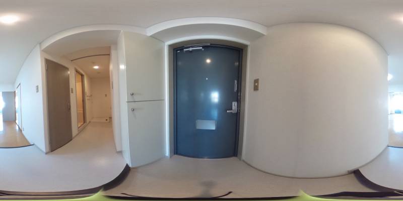 パノラマ画像玄関