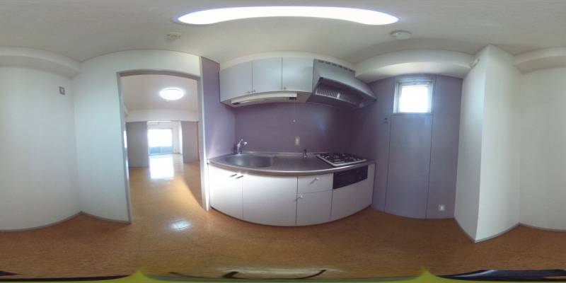 パノラマ画像キッチン