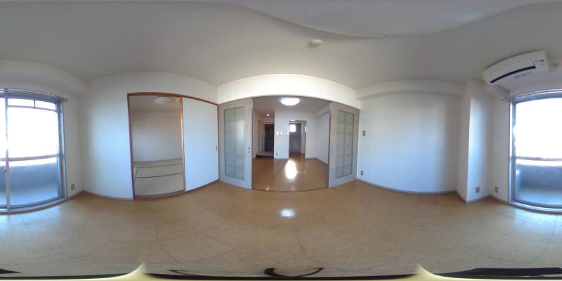 パノラマ画像洋室