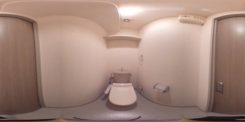 パノラマ画像トイレ