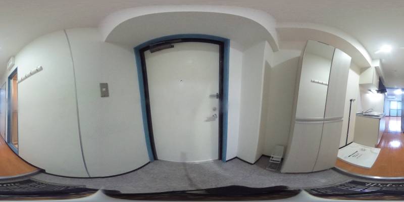 パノラマ画像玄関