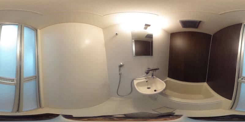 パノラマ画像バスルーム
