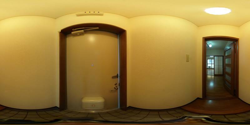 パノラマ画像玄関