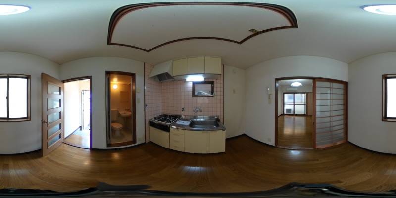 パノラマ画像リビング