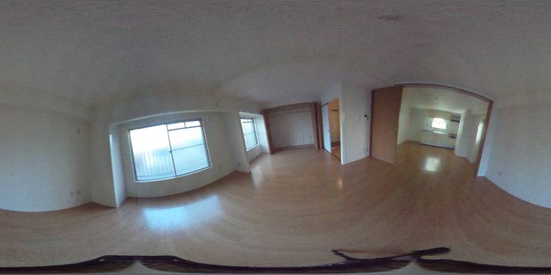 パノラマ画像洋室