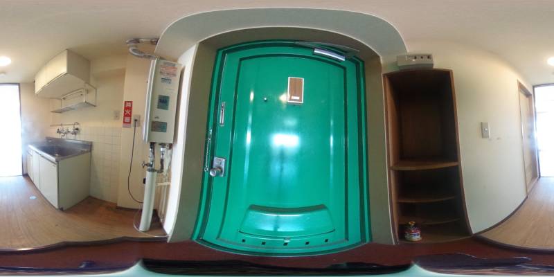 パノラマ画像玄関