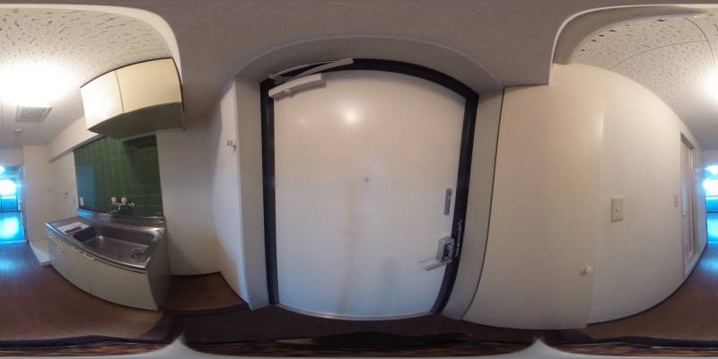 パノラマ画像玄関
