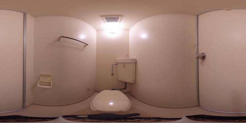 パノラマ画像トイレ