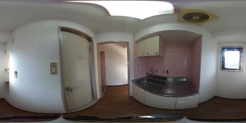 パノラマ画像キッチン