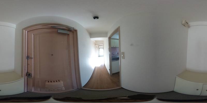 パノラマ画像玄関