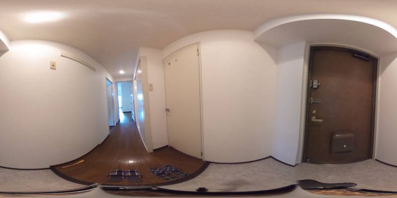 パノラマ画像玄関