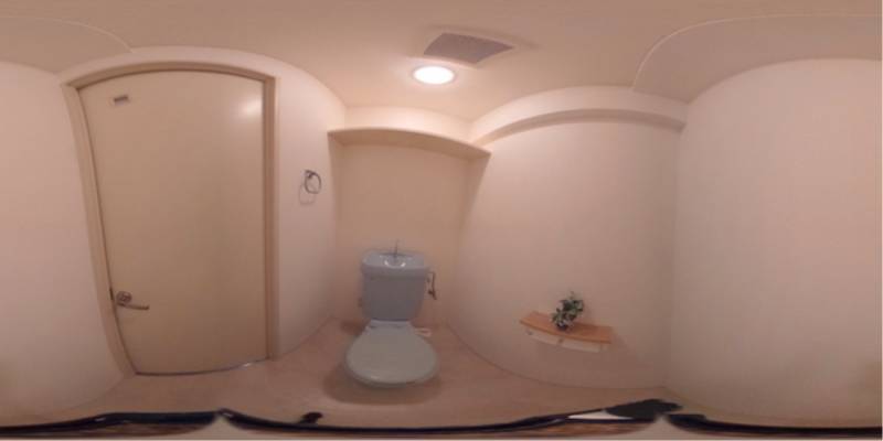 パノラマ画像トイレ