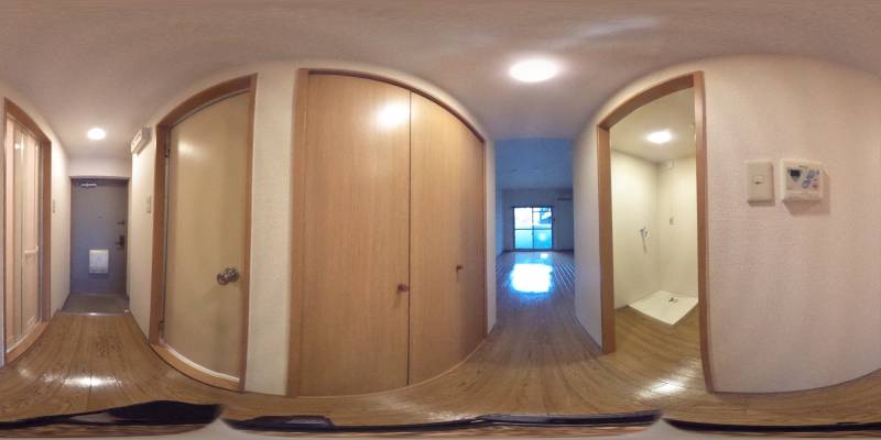 パノラマ画像玄関