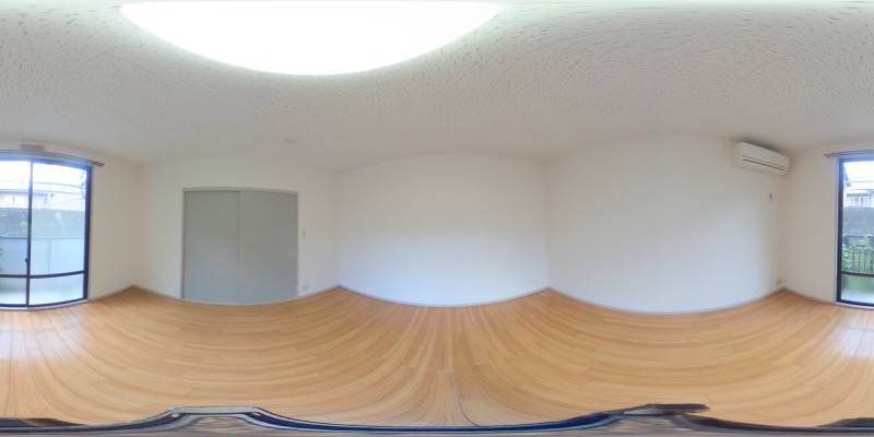 パノラマ画像洋室