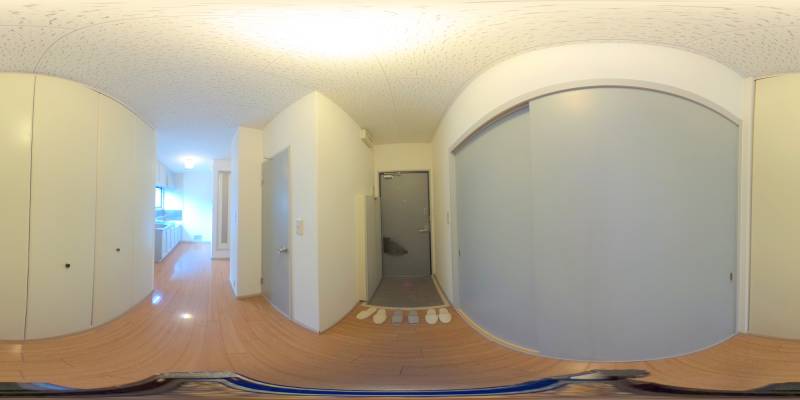 パノラマ画像玄関