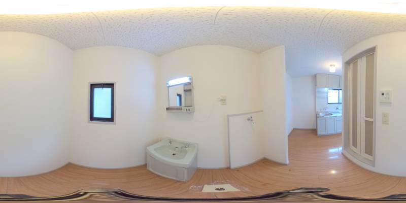 パノラマ画像洗面所