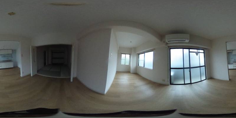 パノラマ画像洋室