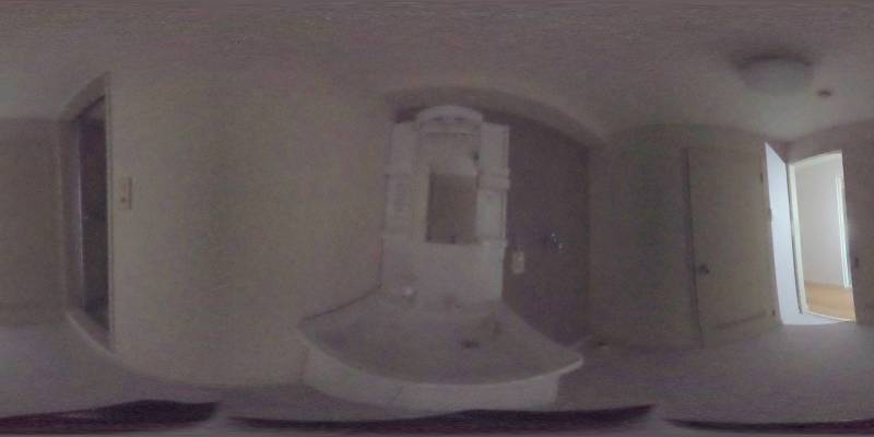 パノラマ画像洗面所