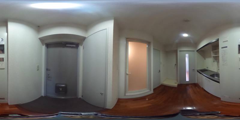 パノラマ画像玄関