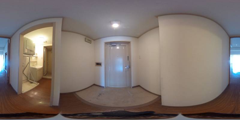 パノラマ画像玄関