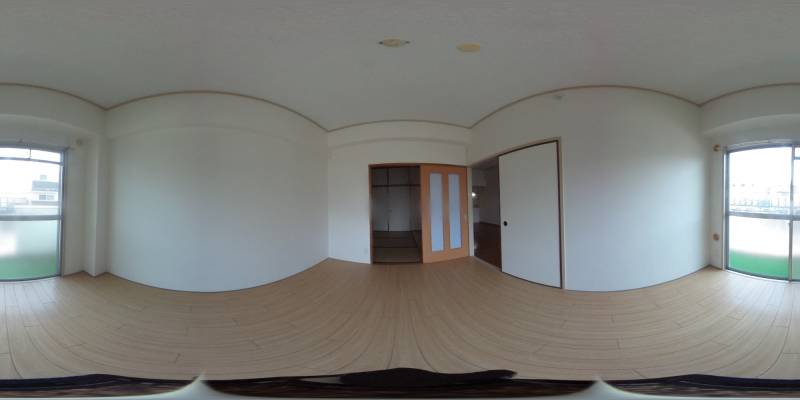 パノラマ画像洋室