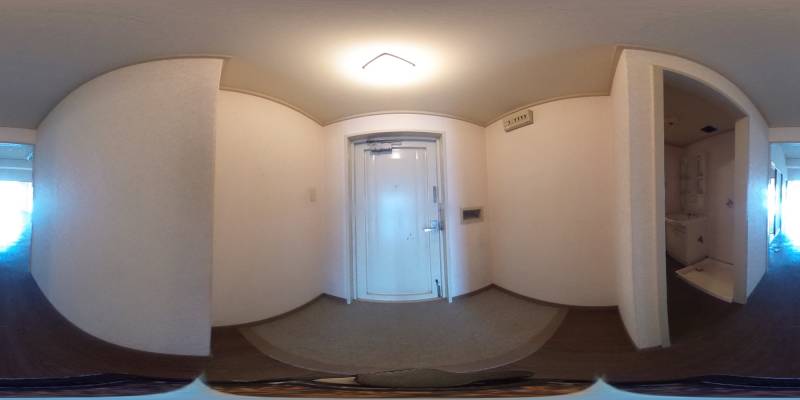 パノラマ画像玄関