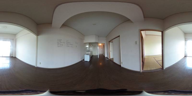 パノラマ画像リビング