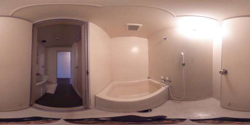 パノラマ画像バスルーム