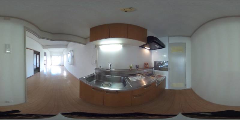 パノラマ画像キッチン