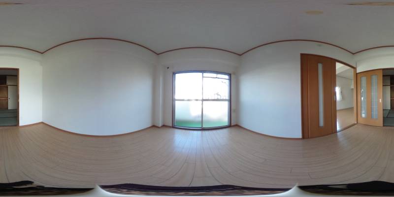 パノラマ画像洋室