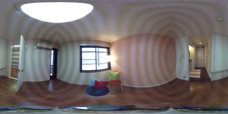 パノラマ画像洋室