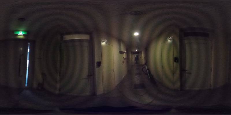 パノラマ画像玄関