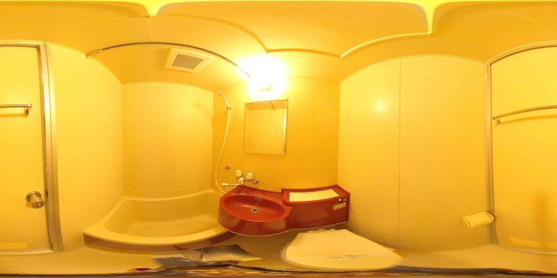 パノラマ画像バスルーム